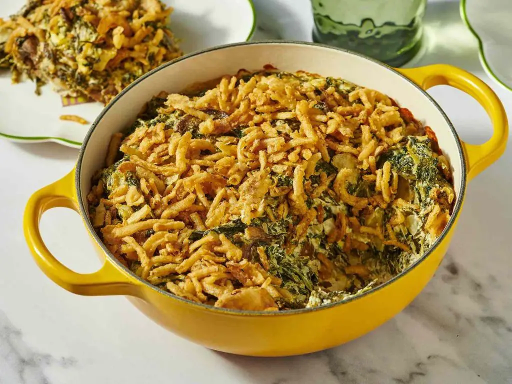 Spinach and Artichoke Air Fryer Casserole
