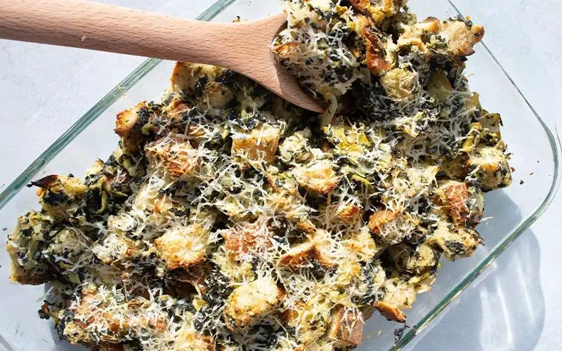 Spinach and Artichoke Stuffing
