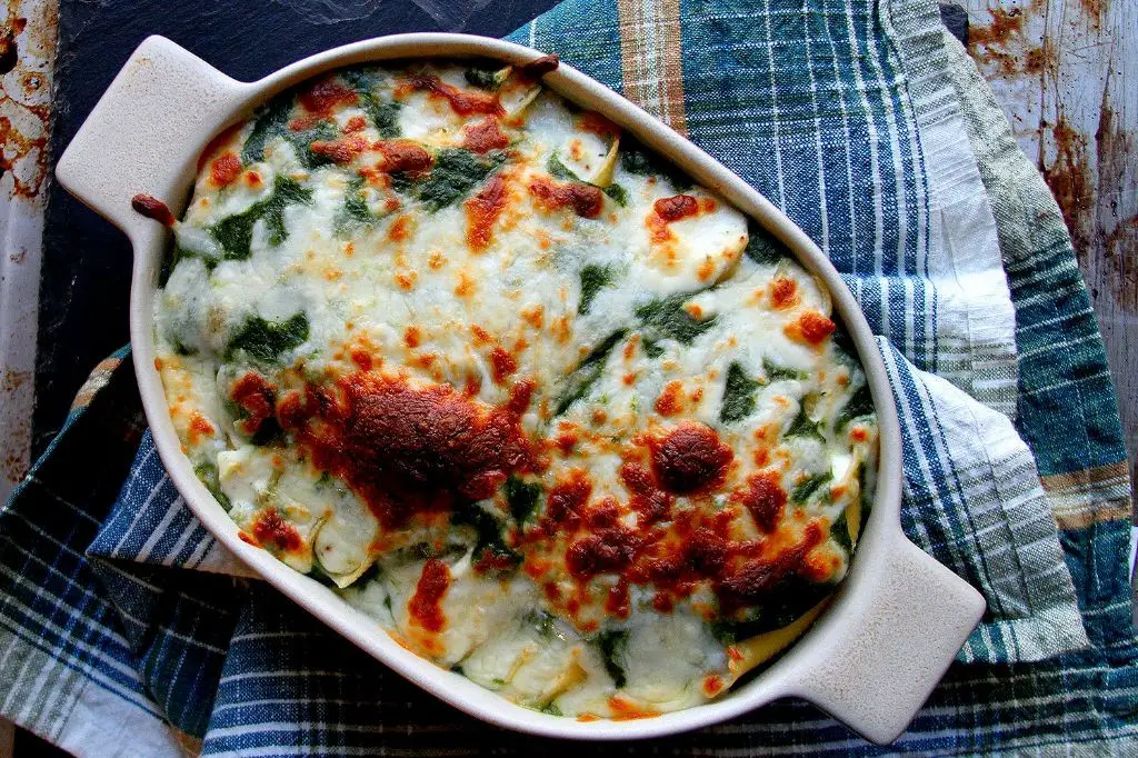 Spinach and Boursin Cheese Stuffed Shells