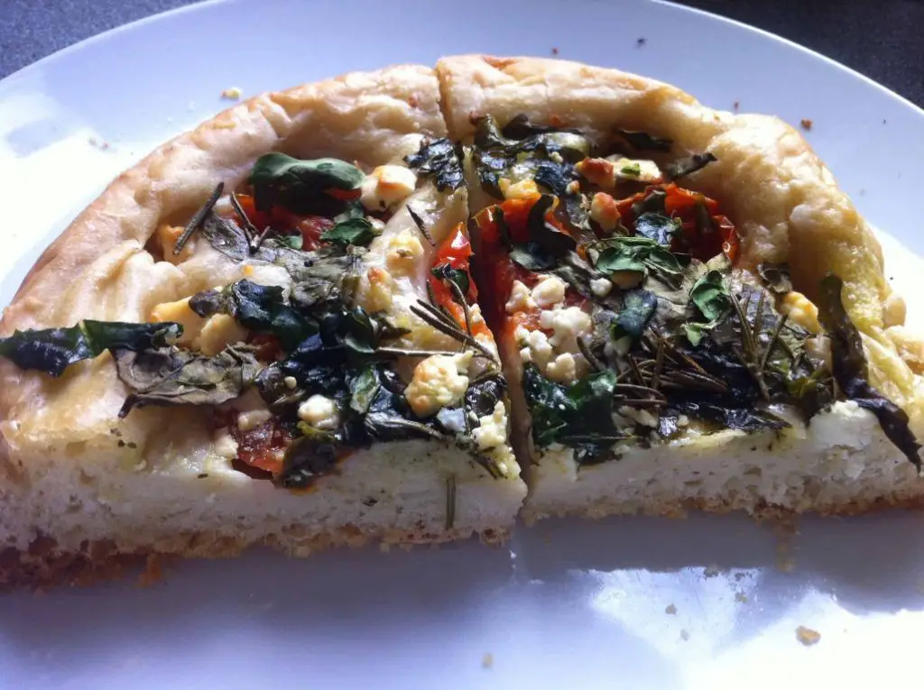 Spinach and Feta Focaccia