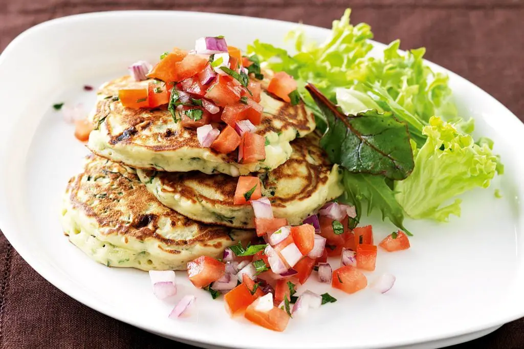 Spinach and Feta Pancakes