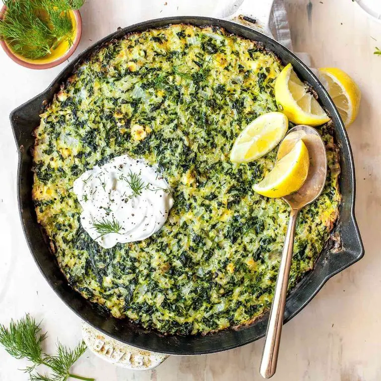 Spinach and Feta Rice Pilaf