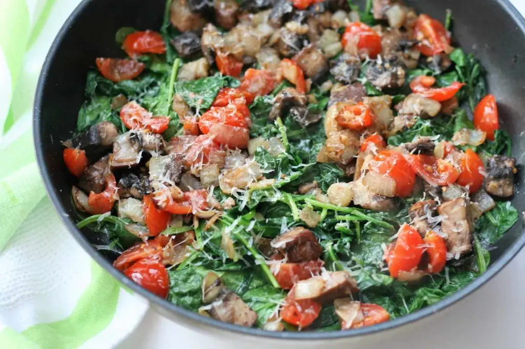 Spinach and Mushroom Sauté
