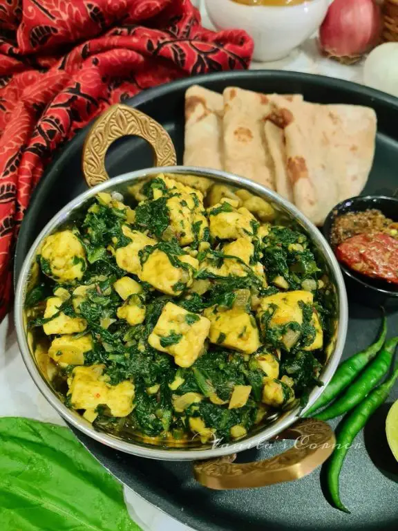 Spinach and Paneer Stir-Fry