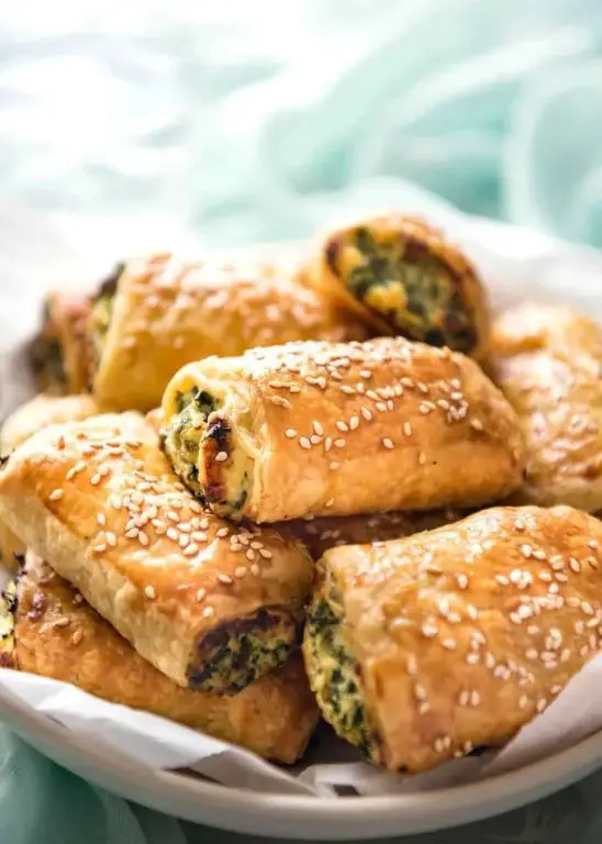 Spinach and Ricotta Stuffed Rolls