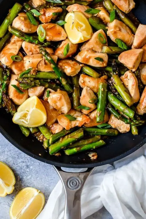 Spring Chicken and Asparagus Stir-Fry