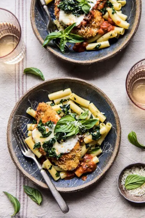 Spring Chicken with Pesto Pasta