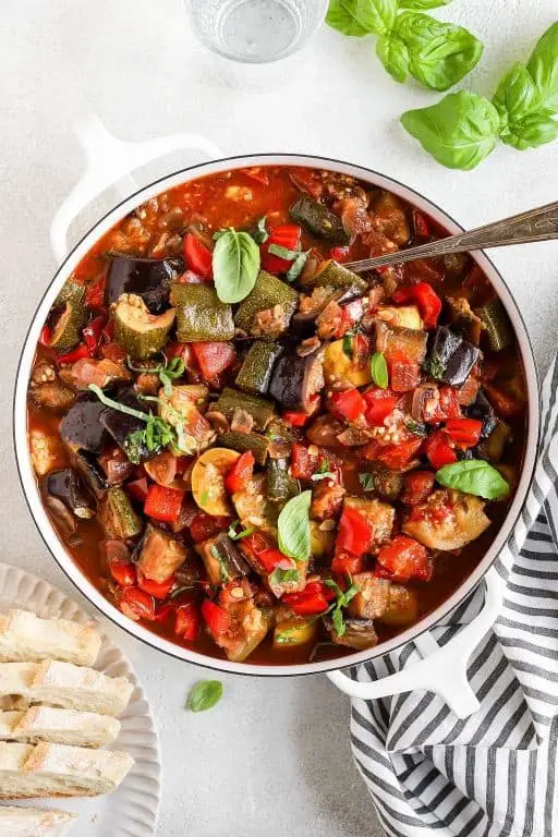 Springtime Slow Cooker Ratatouille