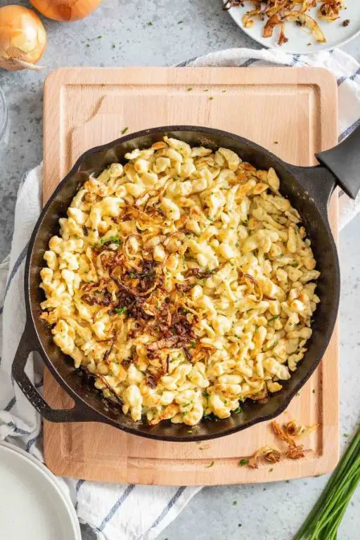 Spätzle with Cheese Sauce