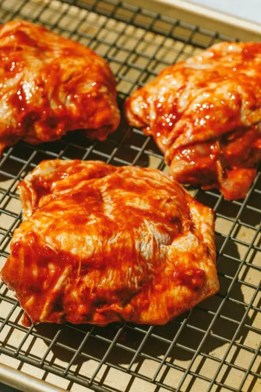 Sriracha Lime Air Fryer Chicken Thighs