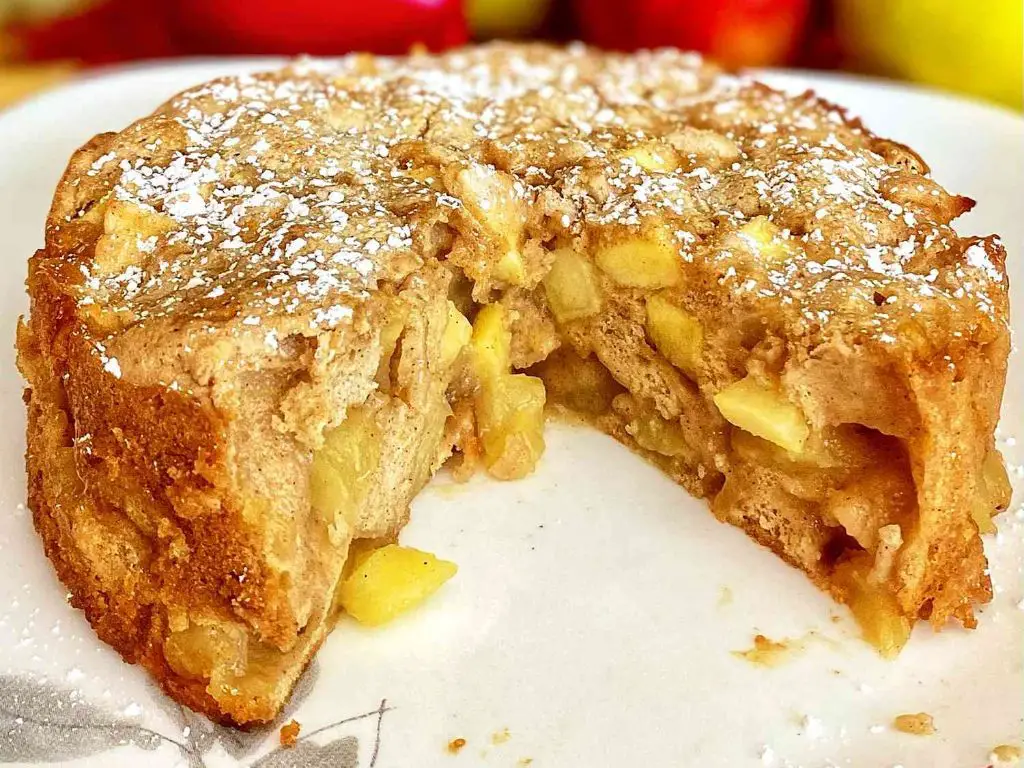 Stale Bread Apple Charlotte