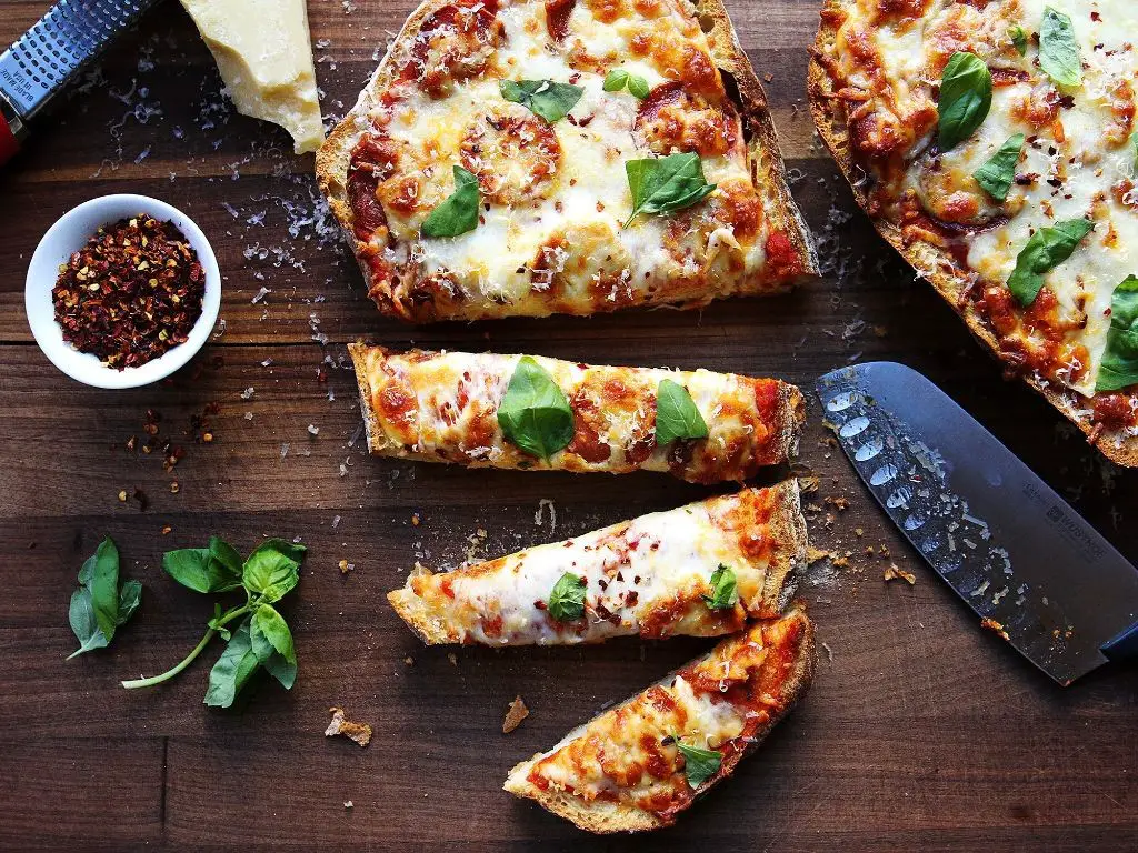 Stale Bread Pizza Crust