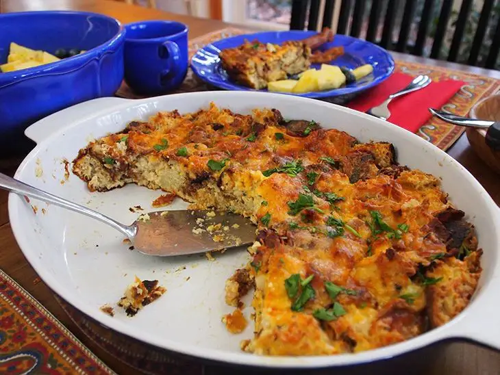 Stale Bread Strata