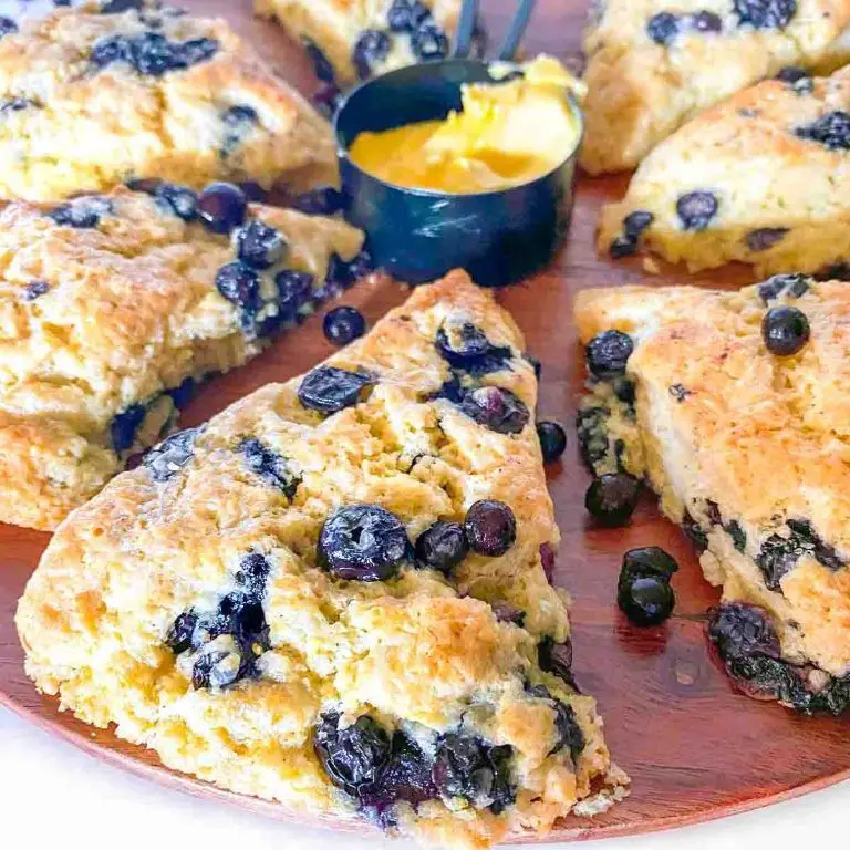 Starry Night Blueberry Scones