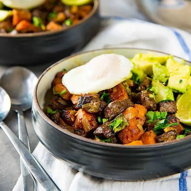 Steak and Sweet Potato Hash