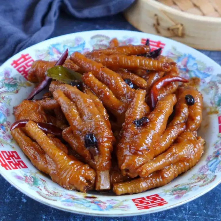Steamed Chicken Feet with Garlic and Chili
