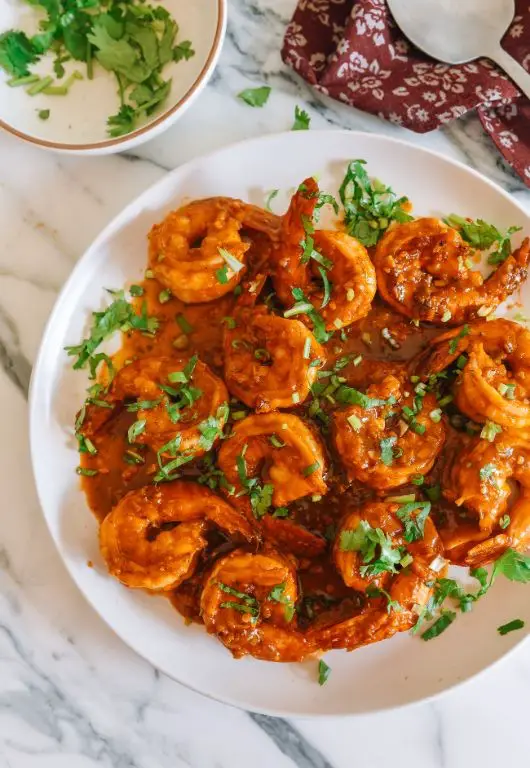 Steamed Shrimp with Garlic and Chili