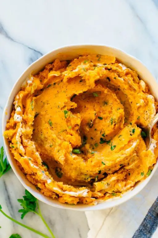 Steamed Sweet Potato Mash