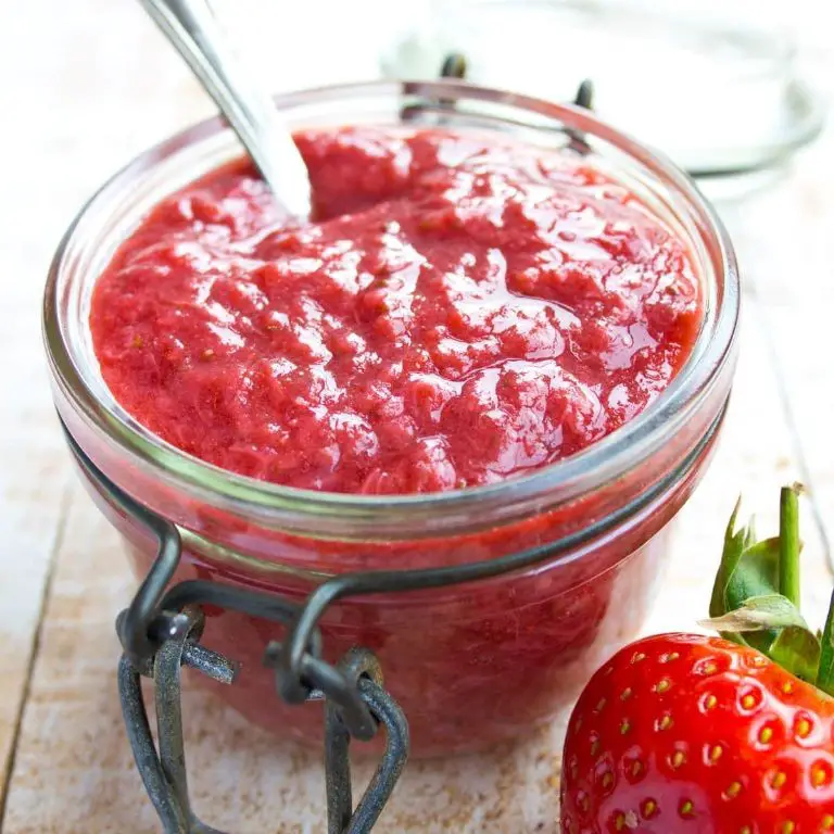 Stevia-Sweetened Strawberry Jam