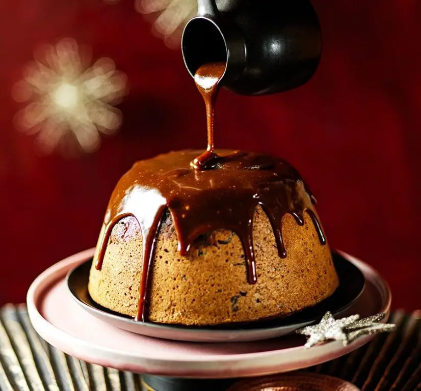 Sticky Toffee Christmas Pudding