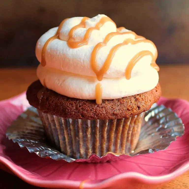 Sticky Toffee Pudding Cupcakes with Salted Caramel
