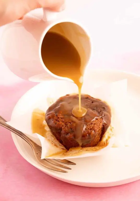 Sticky Toffee Pudding Muffins with Butterscotch Chips