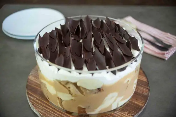 Sticky Toffee Pudding Trifle with Vanilla Custard