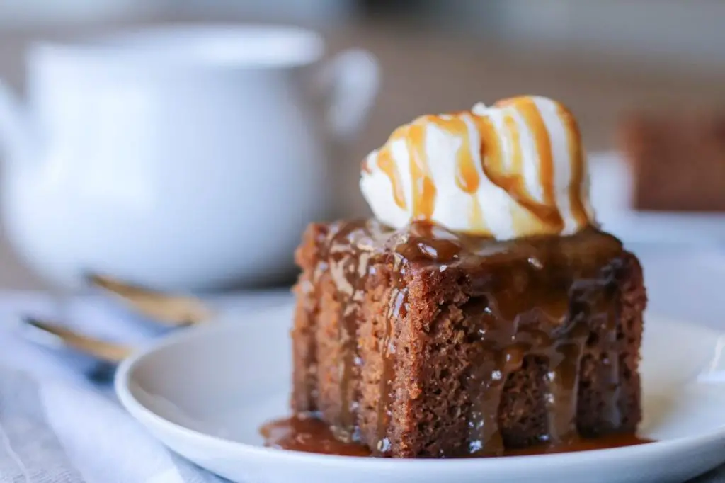Sticky Toffee Pudding with Caramel Sauce