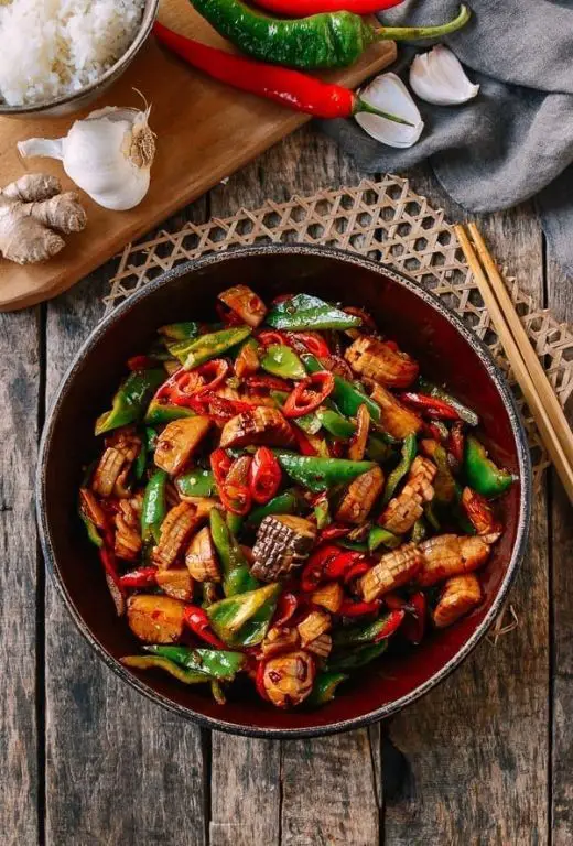 Stir-Fried Oyster Mushrooms with Soy and Ginger