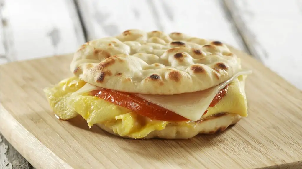 Stonefire Naan Breakfast Sandwich