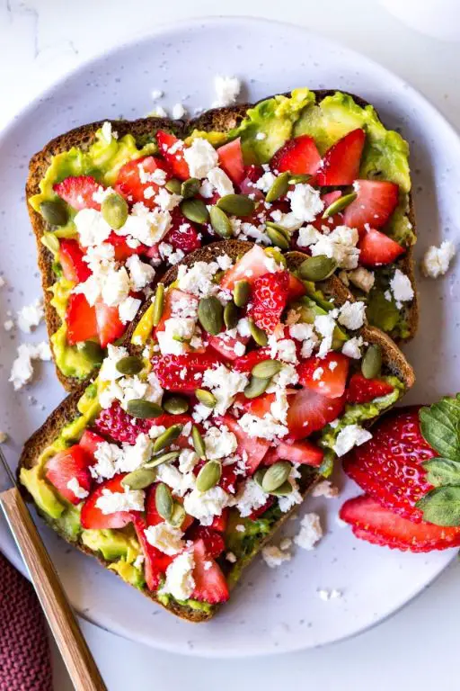 Strawberry Avocado Toast