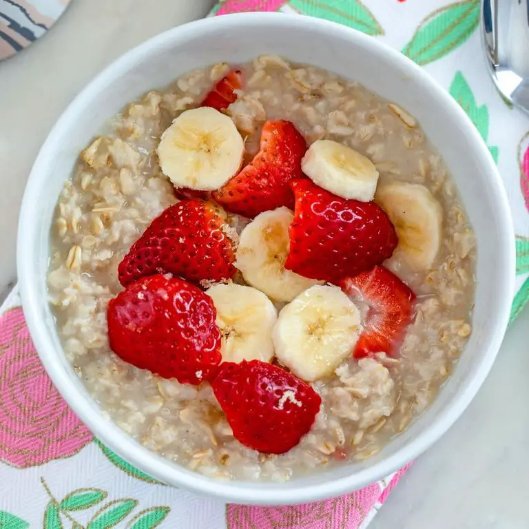 Strawberry Banana Oatmeal