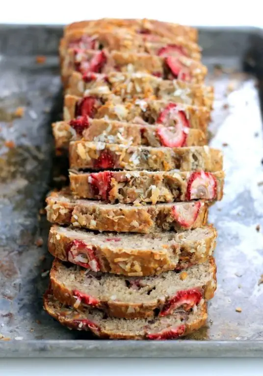 Strawberry Chia Seed Bread