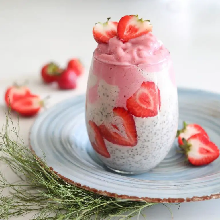 Strawberry Chia Seed Health Ice Cream