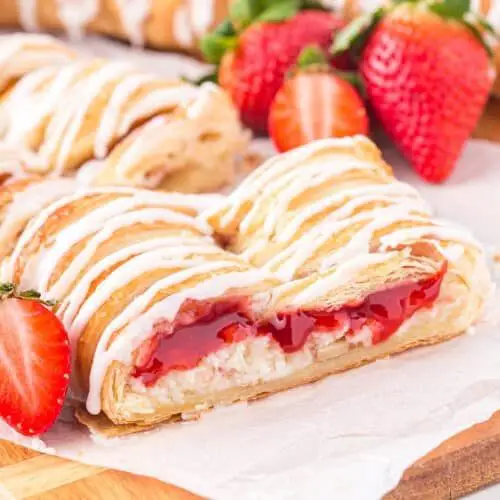 Strawberry Cream Cheese Danish