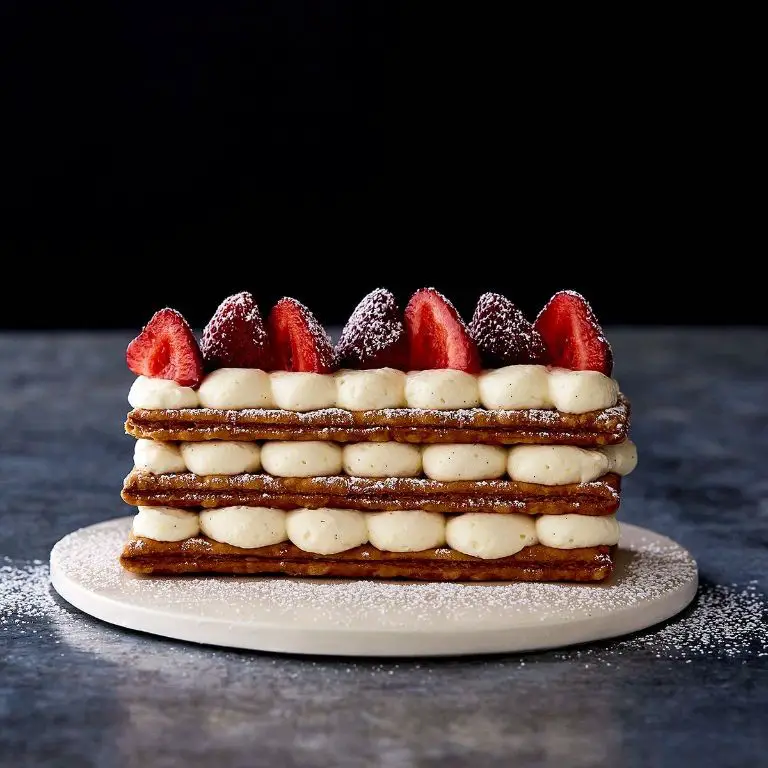 Strawberry Cream Mille-Feuille