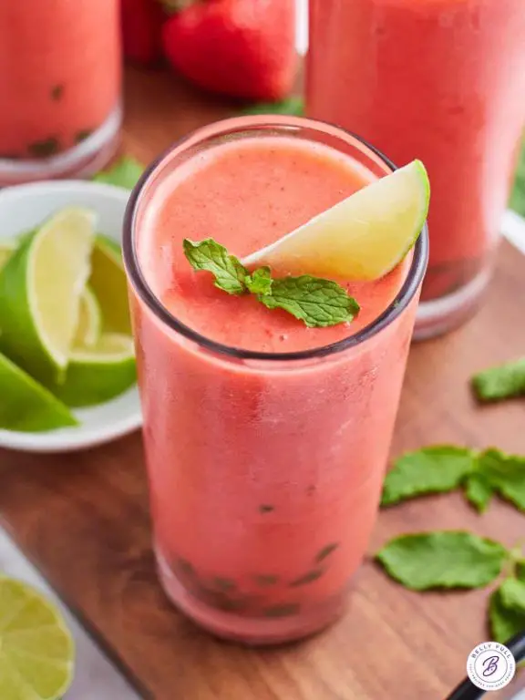 Strawberry Mojito Slush