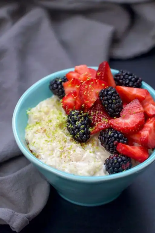 Strawberry Rice Puto with Fresh Berries