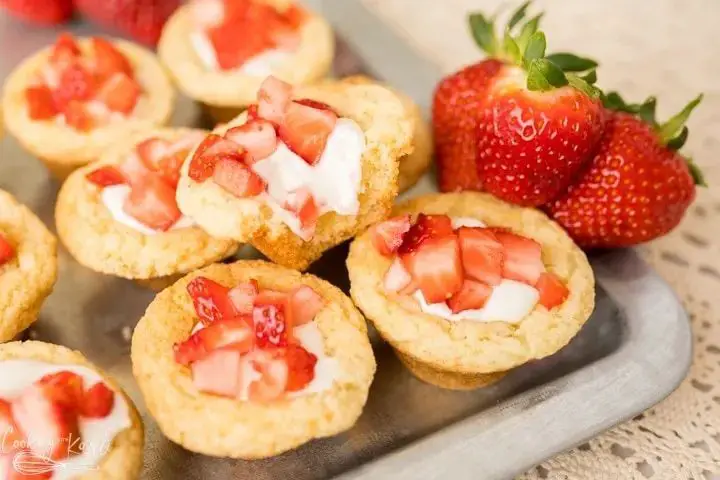 Strawberry Shortcake Biscuit Cups