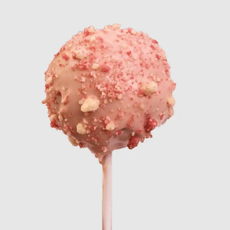 Strawberry Shortcake Pops