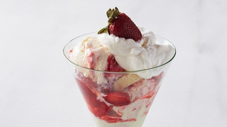 Strawberry Shortcake Sundae