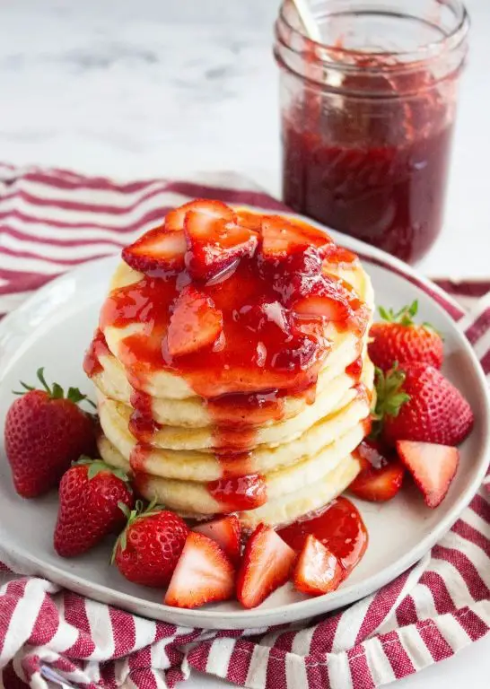 Strawberry Syrup for Pancakes
