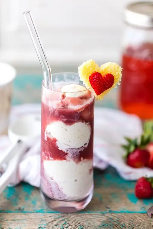Strawberry Vodka Shortcake