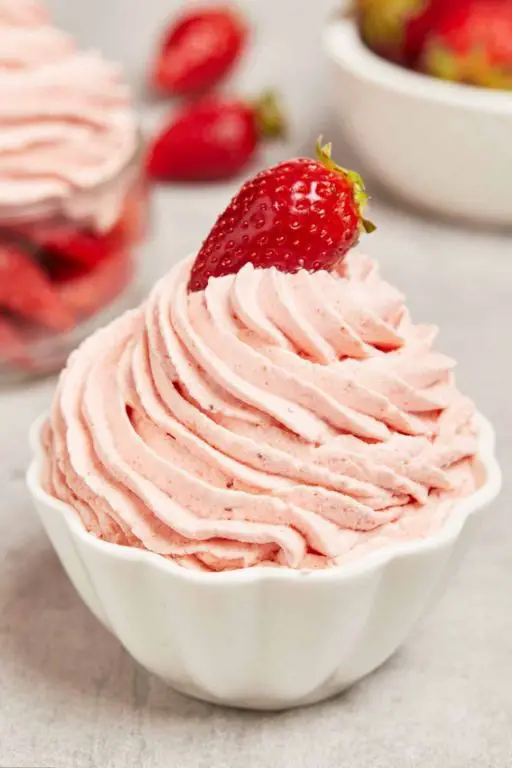 Strawberry Whipped Cream