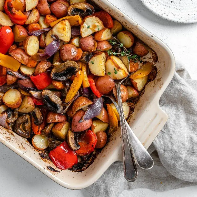 Strawberry and Thyme Roasted Vegetables