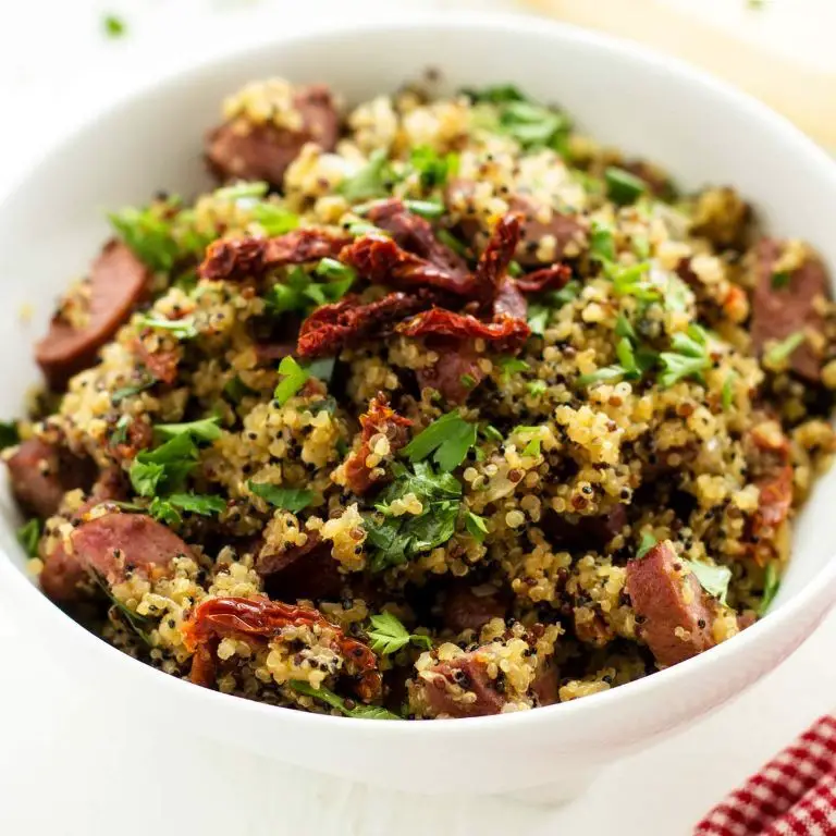 Summer Sausage and Quinoa Salad