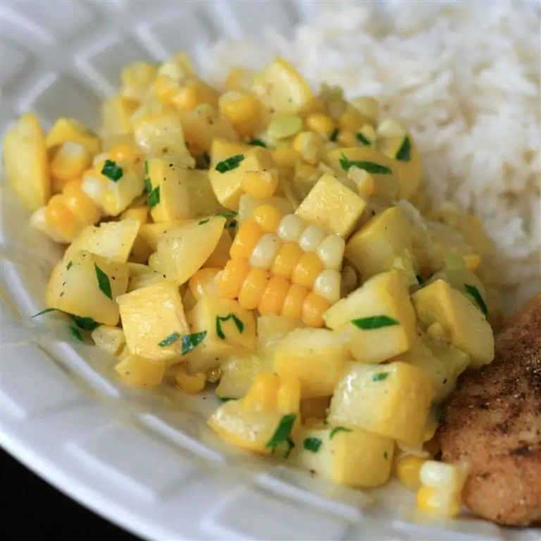 Summer Squash and Corn Sauté