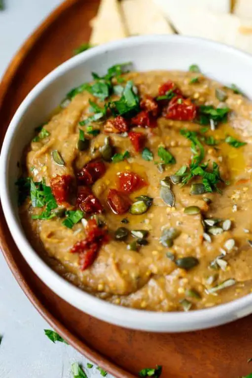 Sun-Dried Tomato Baba Ghanoush