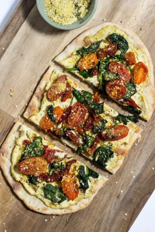 Sun-Dried Tomato and Basil Flat Bread