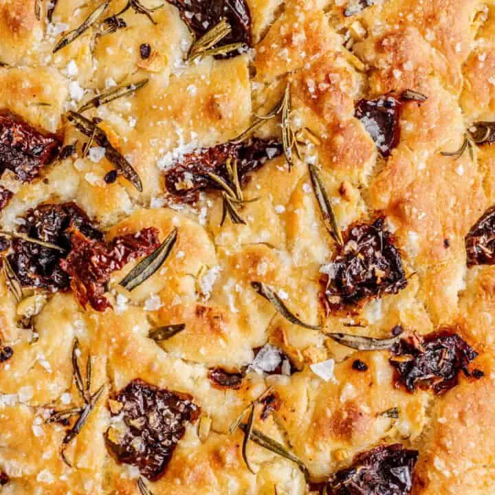 Sun-Dried Tomato and Basil Focaccia